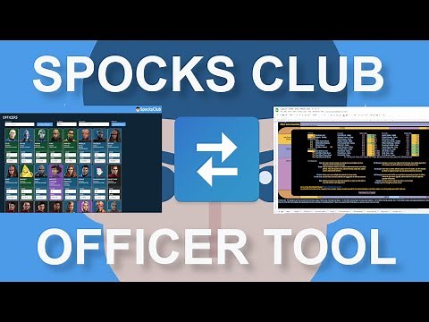 Spock's Club: Transferring data to and from The Officer Tool.