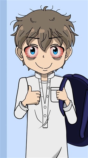 الفرق بين دحموني مع ماما ... ودحموني أول ما يلمح بابا 😂!#anime #لوجي #انمي #اكسبلور