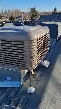 All Weather HVAC Denver Breezair EXV EVAPORATIVE COOLER INSTALL