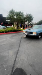 ‘71 Chevelle in light metallic blue shade, with a classic black racing stripe ready to ride PCH. This was during the Chevelle takeover @qruisinpch. Tag the owner if you know him! #carshows #carsandcoffee #streetmachine #chevelle #chevelless #chevychelle #prostreet #protouring #prostreet #hotrod #musclecarzone #restomod #americanmusclehd #streetbeast | So Cal Classic Car Storage