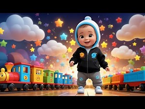 Musical Toy Train | Fun Train Song for Kids | Sing & Learn Toy Train Rhyme