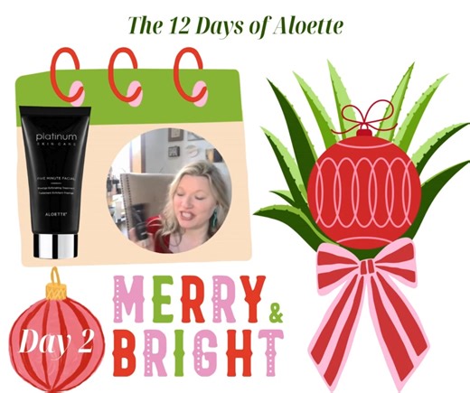 Unwrap Day 2! 🎁 Your 30% off treat is here—plus expert tips for healthier looking skin all season long. | Aloette Cosmetics