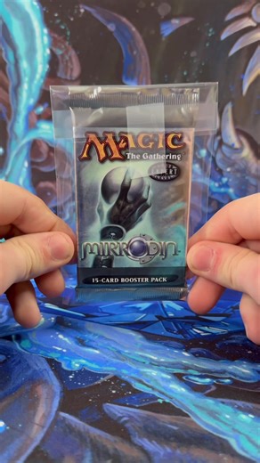 Opening a Mirrodin Booster Pack from 2004 #magicthegathering #mtgcommander #mtg