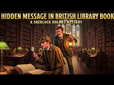 The Hidden Message in a British Library Book | A Sherlock Holmes Mystery