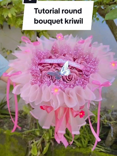 Tutorial Round Bouquet Kriwil
