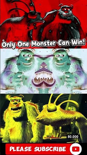 Monsters Inc. | Only One Monster Can Win! | Sponsored By: Gamavision Csupo Effects