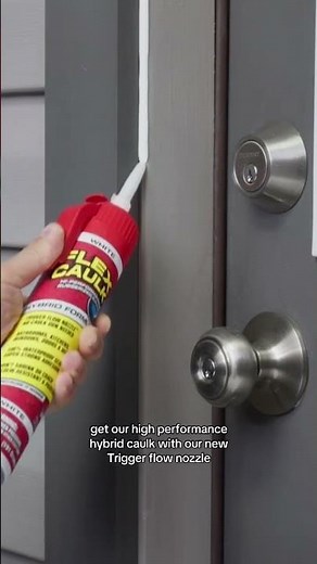 Have you tried using Flex Caulk?? #Flex #Caulk #Caulking #easytouse #PhilSwift