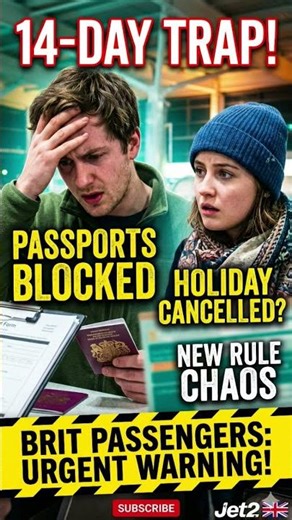 Jet2 Warning: The 14-Day Rule You Need to Know! ✈️🚨