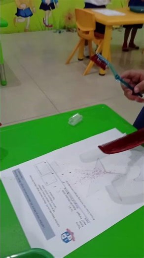 Moon and star creation using splash technique for kids version 2