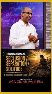 👆Click Above To watch Full sermon #psgabrielthomasraj #motivation #ministry #wisdom #love