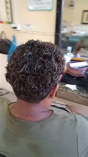 Pixiecut, perm with streaks❤️💛💚 | Wills Angelic Touch