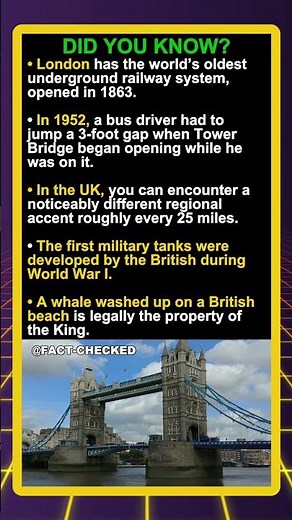 Did you know London has the world's oldest underground railway system?