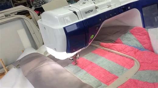 Edge-to-Edge Quilting on a Brother Embroidery Machine: The Magnetic Ho