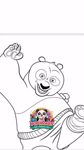 26 Kung Fu Panda Inspired Coloring Pages | Kids Printable PDF - Etsy UK