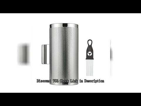 12 inch Stainless Steel Guiro Instrument with Scraper Guiro Shaker Latin Percussion Instrument Guiro
