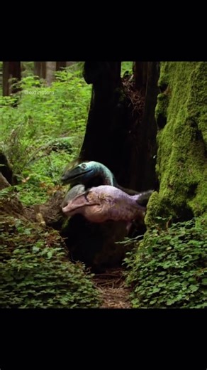 Extinct Era on Instagram: "Guanlong was an early relative of the tyrannosaurs that lived around 160 million years ago during the Late Jurassic in what is now China. Unlike its massive descendants, it was lightweight and fast, measuring about 3 meters long and weighing roughly 30 kilograms. One of its most distinctive features was a tall, fragile crest running along its snout, which may have been used for display or species recognition. Fossils suggest it was a predator that likely hunted small v