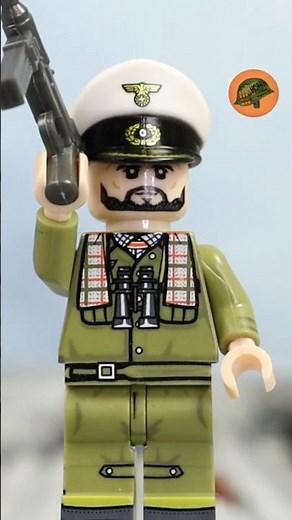 WW2 German Kriegsmarine, minifigure 1. #ww2rebuilder #legoww2