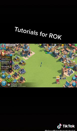 Rise Of Kingdoms Rok na TikTok
