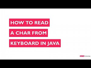 How to Read a Char input in Java [NetBeans] | STEP BY STEP
