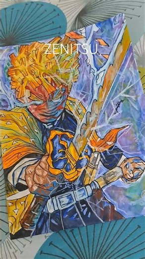 How to Draw ZENITSU Outline