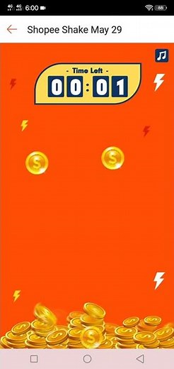 Right way to shake in shopee shake to earn lot of coins🧡