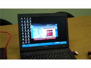 Microscan Visionscape Machine Vision Software and GigE Camera Setup