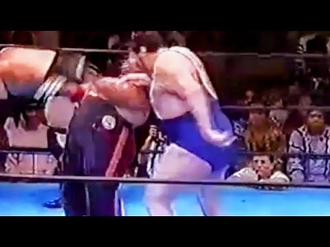 WWC PR WVR AJPW ABDULLAH THE BUTCHER ANDRE GIANT BABA STANHASEN 9/30/1990 FULLYREMASTERED 4K60FPS