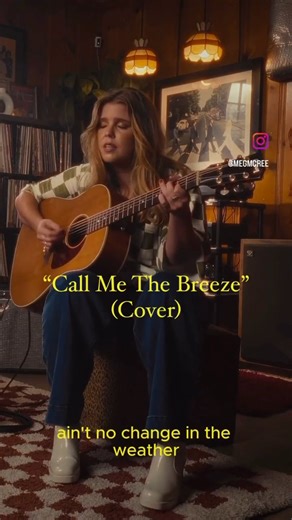 JJ Cale fans know how to rock! Check out Meg Mcree with her cover of “Call Me The Breeze.” You can find more of her content at Meg McRee Tag us in your Cale covers for a chance to be featured! #cover #jjcale #music #folk | JJ Cale