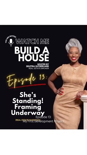 Episode 13: She’s Standing!” First Framing Milestone | My First Development Project