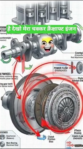 Crankshaft Kaise Kaam Karta Hai? | Diesel Engine Crankshaft Hindi