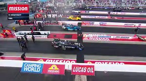 222K views · 3.1K reactions | Bob Tasca III posts the 10th fastest run in NHRA Funny Car history and resets the zMAX DRAGWAY speed record, going 338.34 mph on his way to a win in the Mission Foods #2Fast2Tasty Challenge at the #4WideNats! Fendt Record-Setting Performance | NHRA | Facebook