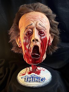 The Thing Palmer Blood Test Display Latex Mask DISPLAY or WEARABLE! With or Without Display Stand! (READ) - Etsy