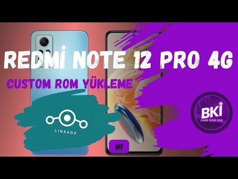 Redmi Note 12 Pro 4G LineageOS Custom Rom Yükleme #1