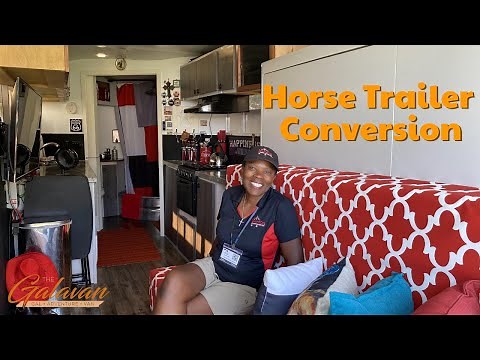 Beautiful Horse Trailer Home on Wheels