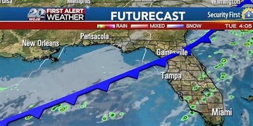 WCJB First Alert Weather Forecast | 4 p.m. Tuesday