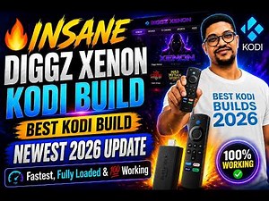 🔥BEST KODI BUILD MAY 2026 | INSANE DIGGZ XENON BUILD | LATEST UPDATE