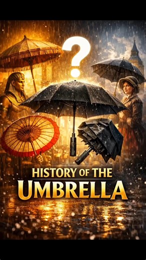 Umbrella History 🏖️☔#umbrella #history #shorts