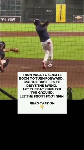 What is looks like to swing freely