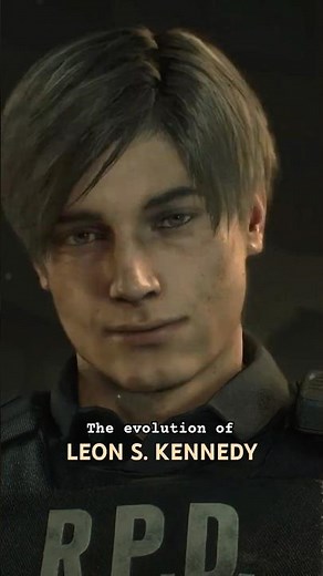 The evolution of Leon S. Kennedy 🔥