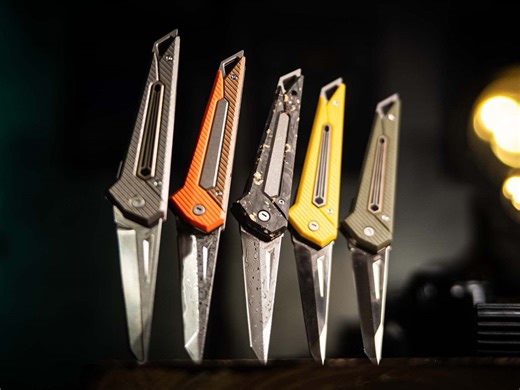 This $160 Modular Knife Lets You Customize Over a Million Unique Handle Designs - Yanko Design