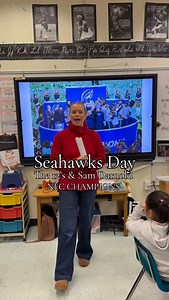 SEAHAWKS!!!!! 💚 We took a deep dive into the 12s, their unmatched impact, and wrapped it all up with the incredible journey of Sam Darnold. These kiddos soak in every word, every lesson, and every moment. What an honor it is to share stories like his, stories that remind us that growth isn’t linear and setbacks don’t define you. NEVER be afraid of failure. It’s often the very thing that leads you exactly where you’re meant to be. 🏈✨ #nfl #teacher #nfelementary #superbowl | Mary Crippen