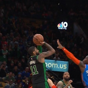 1.7M views · 2.1K shares | ☘️ Kyrie Irving scores 30 PTS (14-19 FGM) and drops 11 dimes, lifting the Boston Celtics over OKC for their 4th straight win! #CUsRise | NBA | Facebook