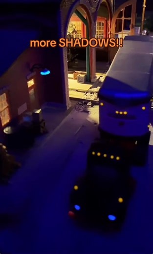 All kinds of activities hiding in the shadows on The Sierra Valley and Harbor Junction #justplay #modeltrains #theshadows #obsession