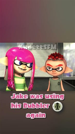 "Jake was using his Bubbler again" #splatoon3 #splatoon #sfm #shorts #splatoonanimation