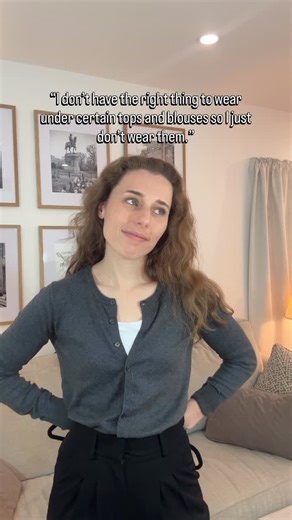 The Underwire Camisole │ No Bra-lines, No Bulk, No Compromise on Instagram: "“I don’t have the right thing to wear under certain tops or blouses so I just don’t wear them.” “OK, then meet the undergarment you’ve been missing this entire time: the Underwire Camisole.” 😉 I made the Underwire Camisole for this exact reason - I had SO many tops and blouses sitting in my closet, unworn, because I didn’t have the right thing to wear underneath. Shirts were either too low or too see-through - I would 