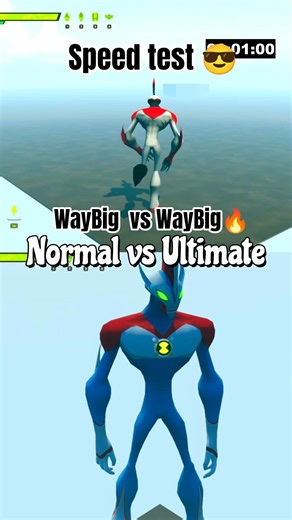 #speedtest WayBig Alien I ben10 Galvan Gameplay #ben10classic #ben10alienforce #ben10galvan #shorts