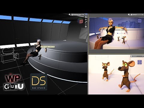 How to use Reference Images in DAZ Studio
