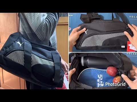 Puma Black Fundamentals Sports Bag Review | Best Sports Bag For Gym Or Any Sports