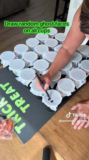 Interactive Trick or Treat Punch Board for Halloween