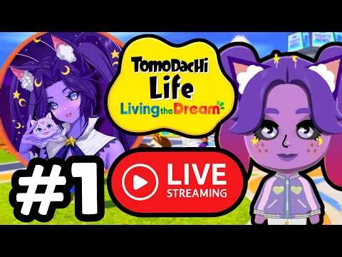 🔴LIVE: My Miis have exactly one brain cell that we all share | Tomodachi Life Living Part 1
